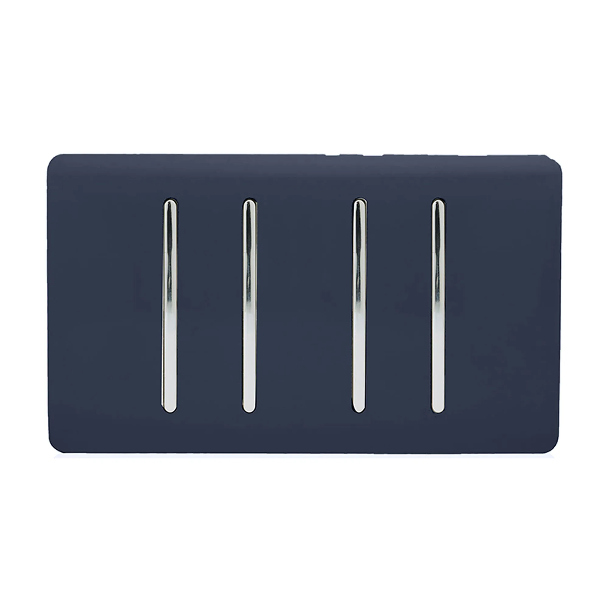 4 Gang (3x2 Way 1x3 Way Intermediate) Navy Blue